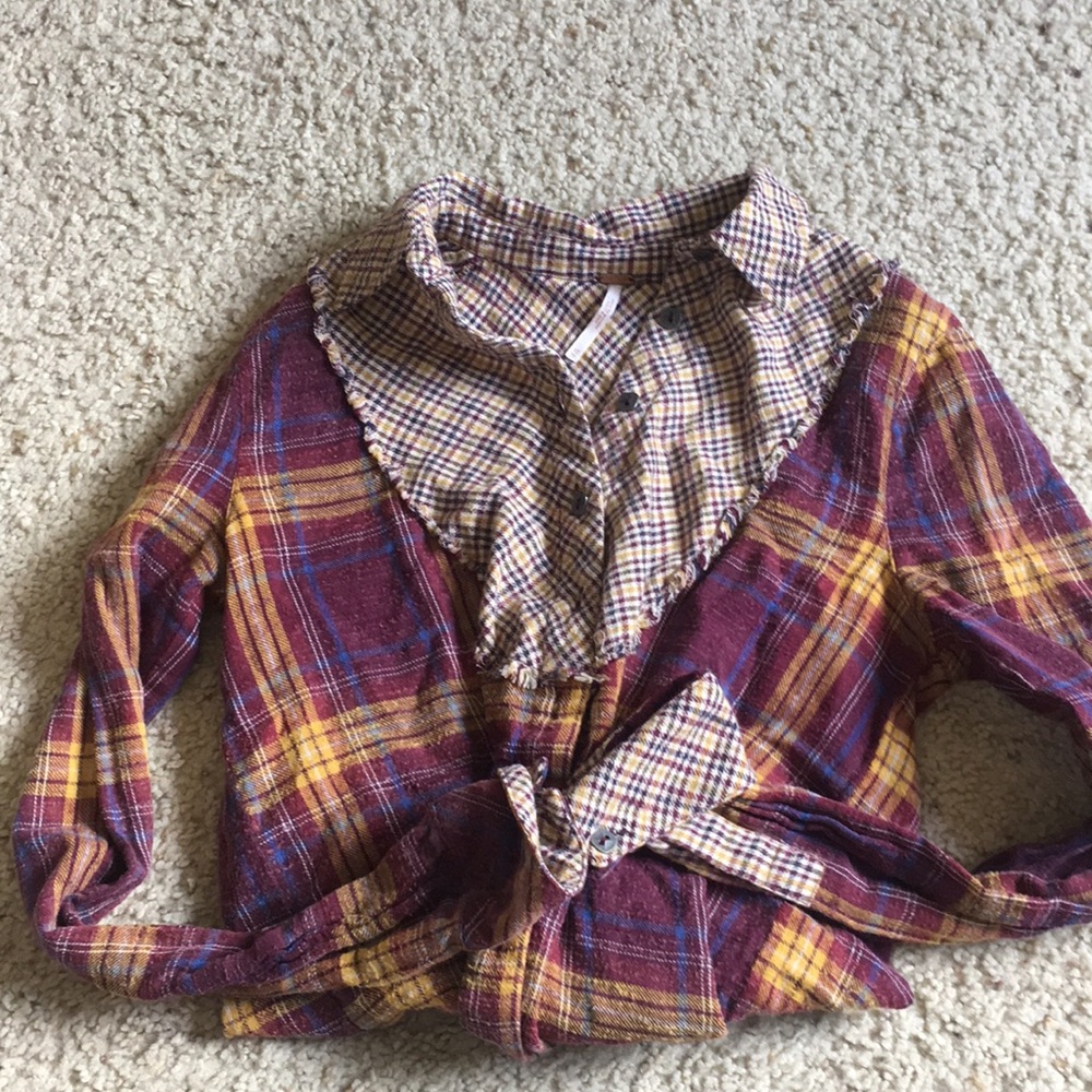 Adorable free people button up!!